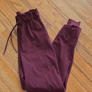 Lululemon Athletica Maroon Joggers